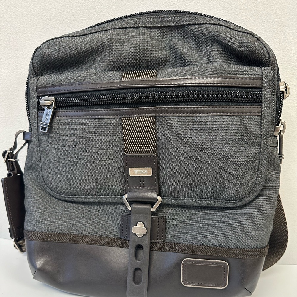 NWOT TUMI Annapolis Crossbody Zip Flap Alpha-Bravo